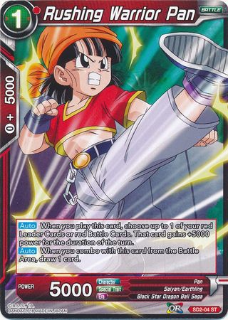 Rushing Warrior Pan (Starter Deck - The Extreme Evolution) [SD2-04] | Rock City Comics