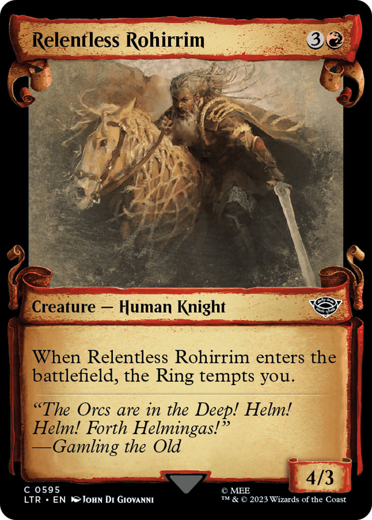 Relentless Rohirrim [The Lord of the Rings: Tales of Middle-Earth Showcase Scrolls] | Rock City Comics