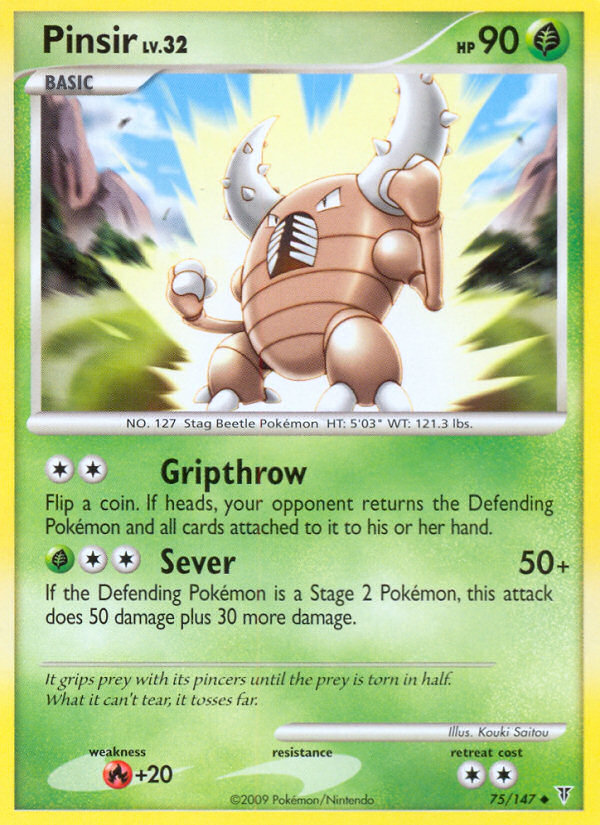 Pinsir (75/147) [Platinum: Supreme Victors] | Rock City Comics