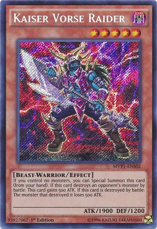 Kaiser Vorse Raider [MVP1-ENS02] Secret Rare | Rock City Comics