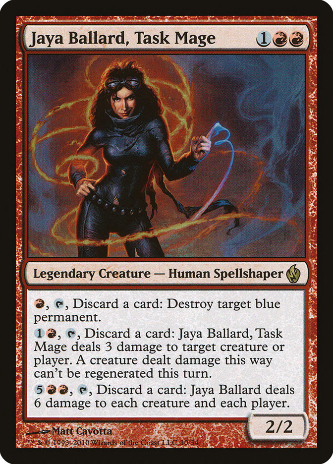 Jaya Ballard, Task Mage [Premium Deck Series: Fire and Lightning] | Rock City Comics