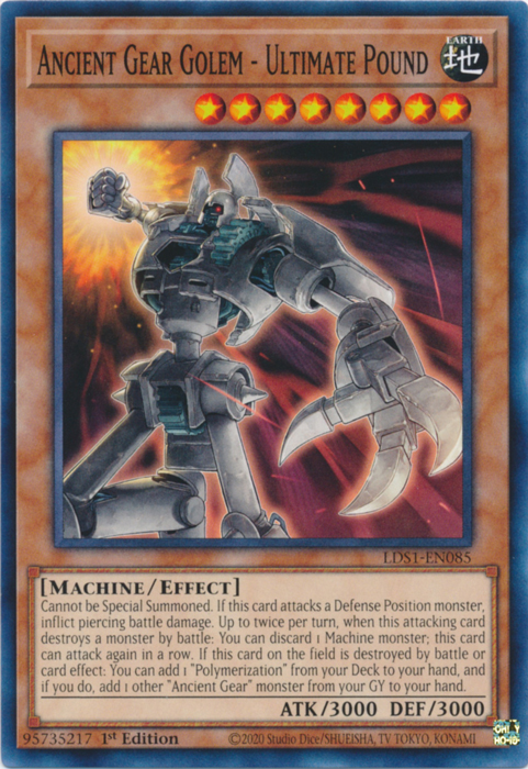 Ancient Gear Golem - Ultimate Pound [LDS1-EN085] Common | Rock City Comics