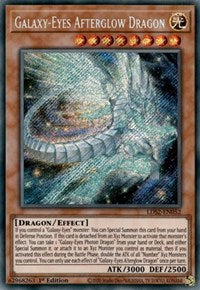 Galaxy-Eyes Afterglow Dragon [LDS2-EN052] Secret Rare | Rock City Comics