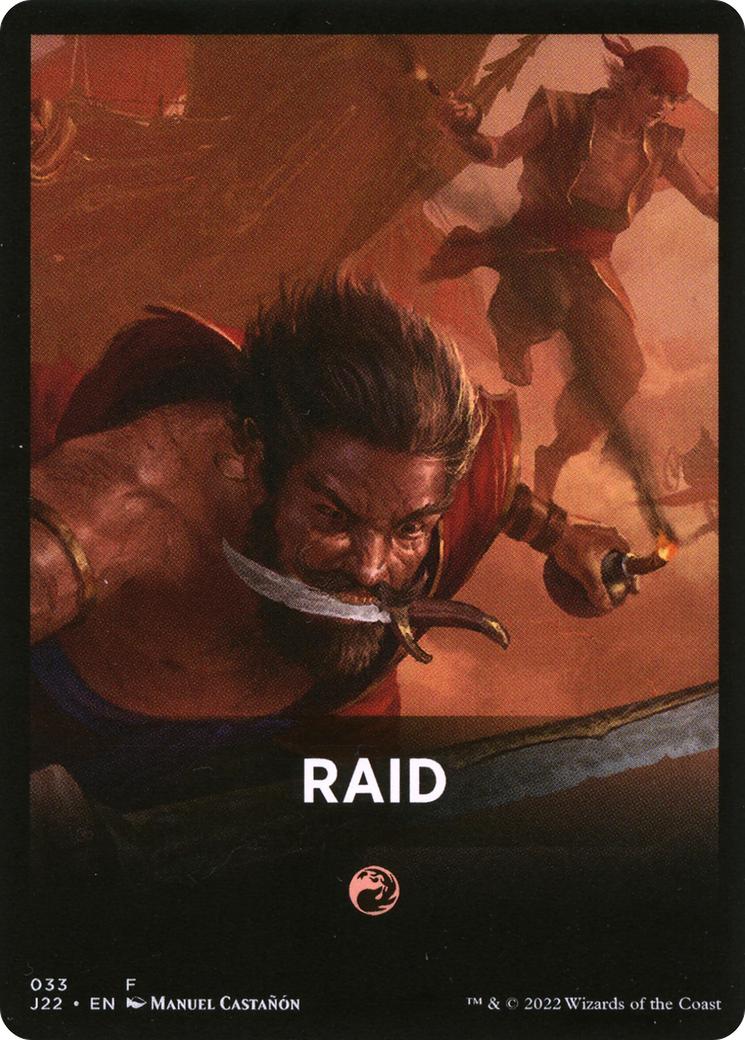 Raid Theme Card [Jumpstart 2022 Front Cards] | Rock City Comics