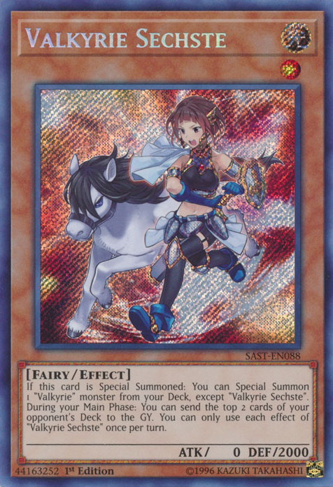 Valkyrie Sechste [SAST-EN088] Secret Rare | Rock City Comics