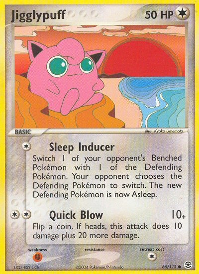 Jigglypuff (65/112) [EX: FireRed & LeafGreen] | Rock City Comics