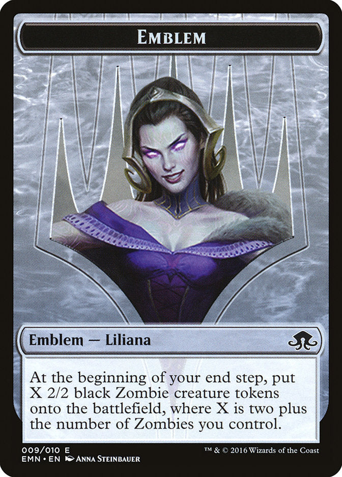 Liliana, the Last Hope Emblem [Eldritch Moon Tokens] | Rock City Comics