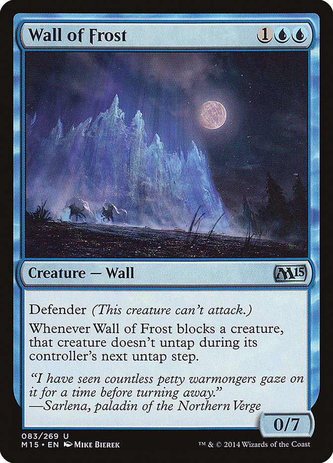 Wall of Frost [Magic 2015] | Rock City Comics