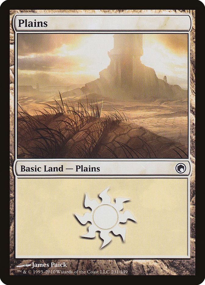 Plains (231) [Scars of Mirrodin] | Rock City Comics