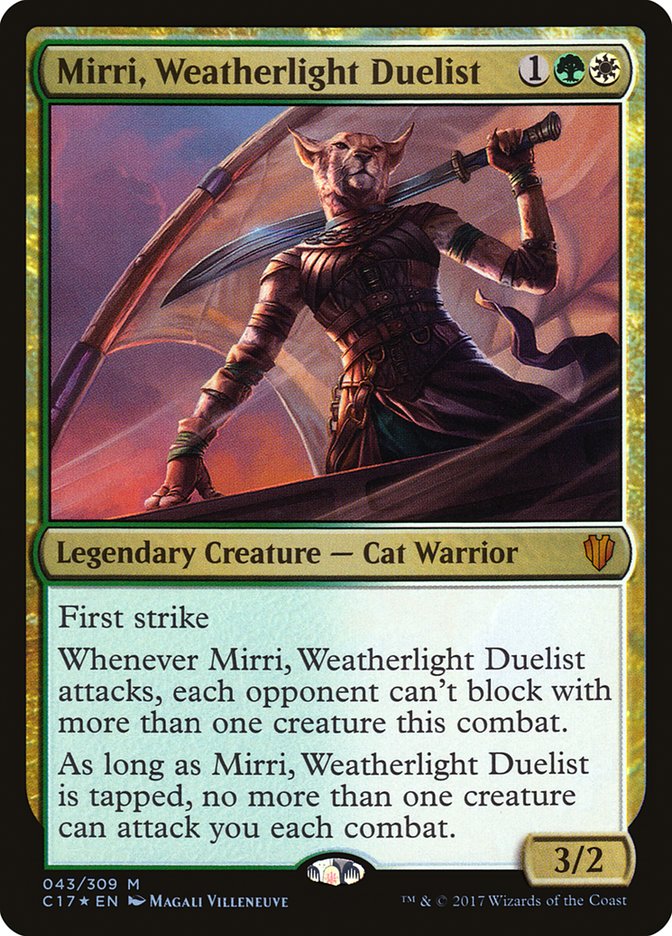 Mirri, Weatherlight Duelist [Commander 2017] | Rock City Comics