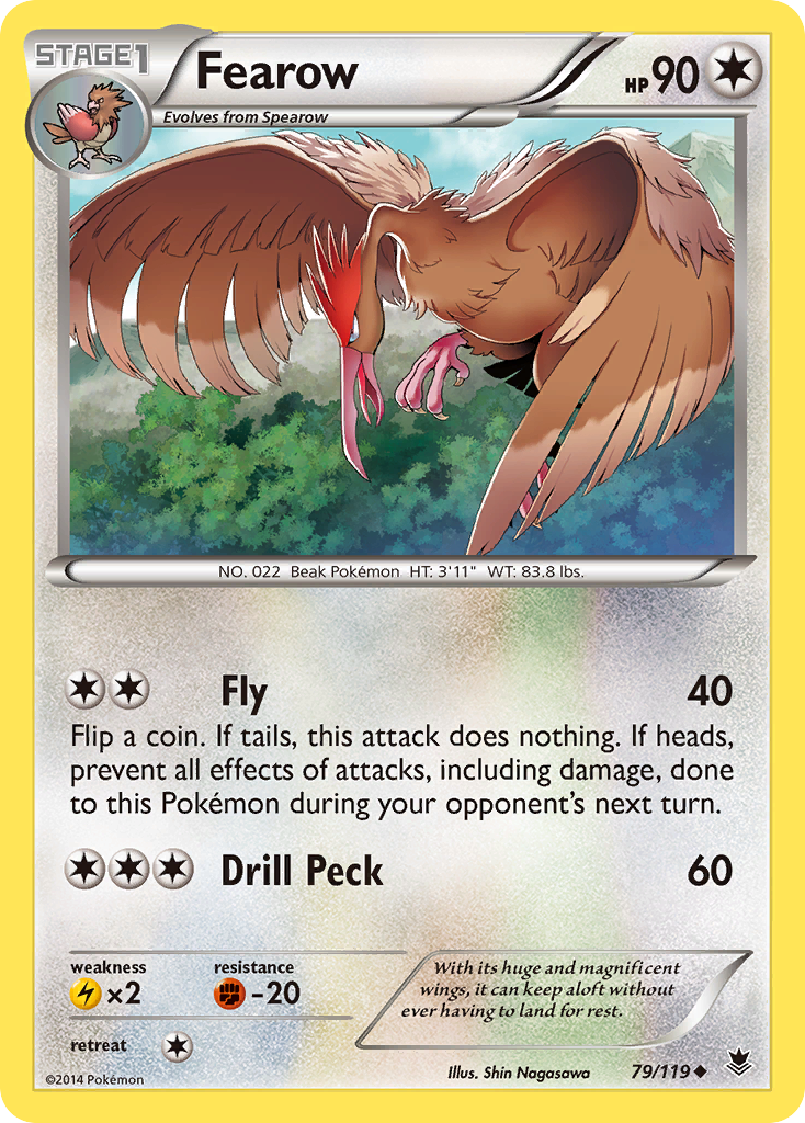 Fearow (79/119) [XY: Phantom Forces] | Rock City Comics