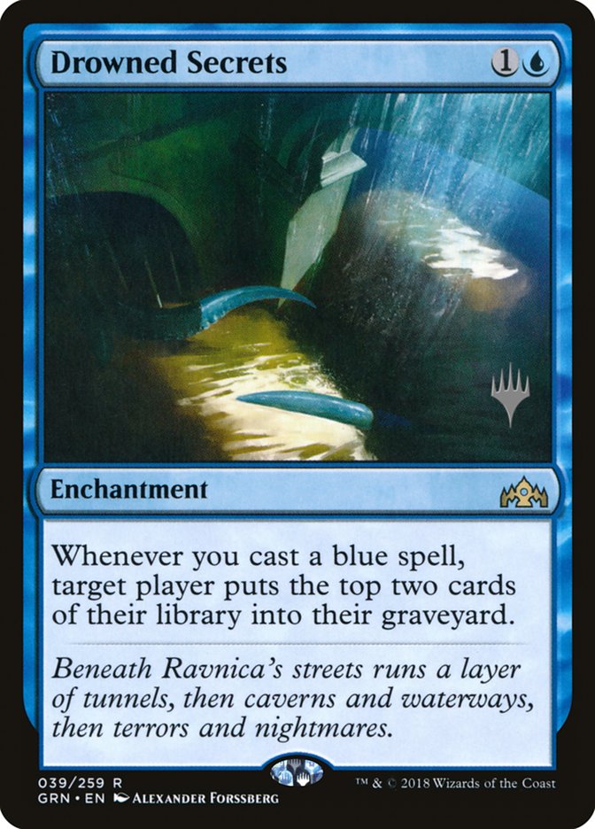 Drowned Secrets (Promo Pack) [Guilds of Ravnica Promos] | Rock City Comics