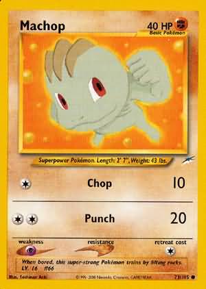 Machop (73/105) [Neo Destiny Unlimited] | Rock City Comics