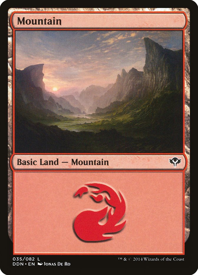 Mountain (35) [Duel Decks: Speed vs. Cunning] | Rock City Comics