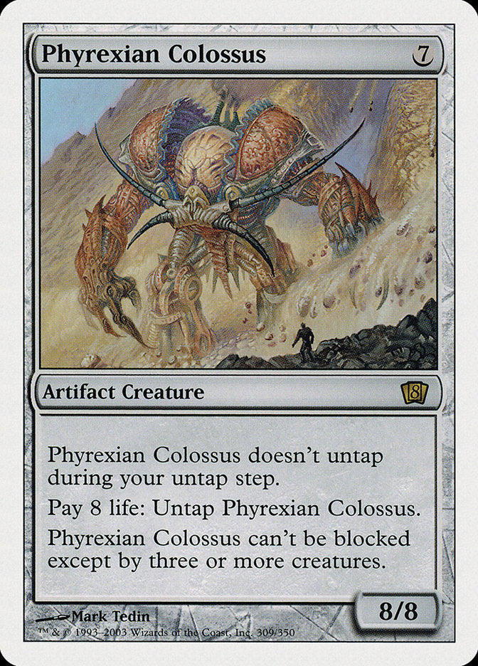 Phyrexian Colossus [Eighth Edition] | Rock City Comics