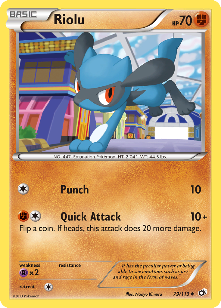 Riolu (79/113) [Black & White: Legendary Treasures] | Rock City Comics