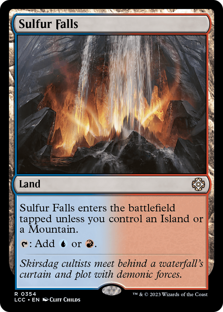 Sulfur Falls [The Lost Caverns of Ixalan Commander] | Rock City Comics