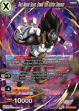 Black Masked Saiyan, Brawler from Another Dimension [BT13-004] | Rock City Comics