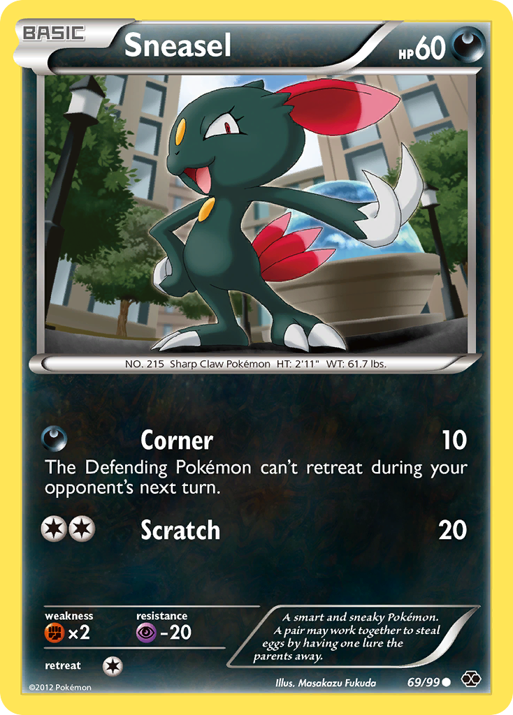 Sneasel (69/99) [Black & White: Next Destinies] | Rock City Comics