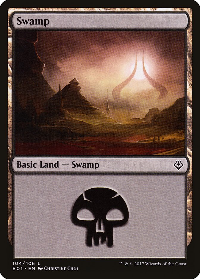 Swamp (104) [Archenemy: Nicol Bolas] | Rock City Comics