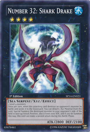 Number 32: Shark Drake [SP14-EN023] Common | Rock City Comics