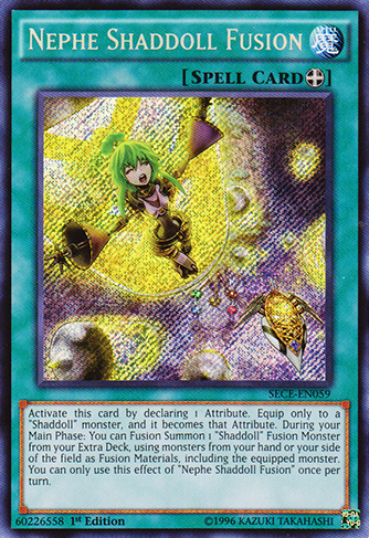 Nephe Shaddoll Fusion [SECE-EN059] Secret Rare | Rock City Comics