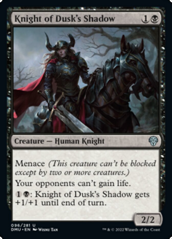 Knight of Dusk's Shadow [Dominaria United] | Rock City Comics