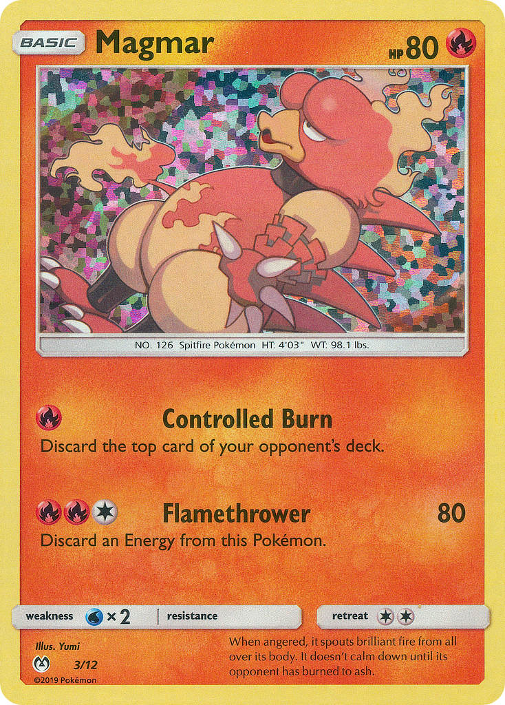 Magmar (3/12) [McDonald's Promos: 2019 Collection] | Rock City Comics