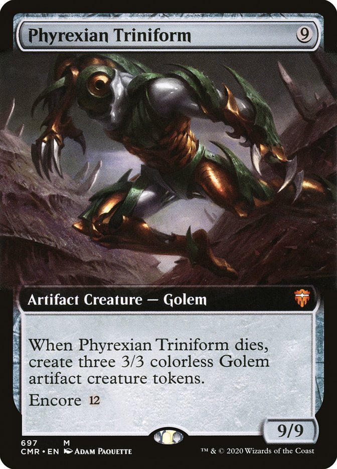 Phyrexian Triniform (Extended) [Commander Legends] | Rock City Comics