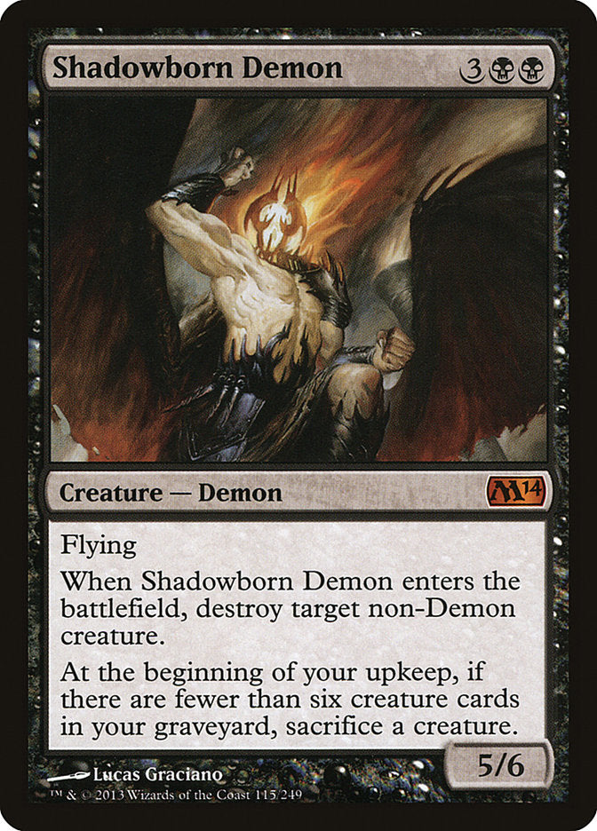 Shadowborn Demon [Magic 2014] | Rock City Comics