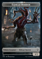 Horror // Eldrazi Horror Double-sided Token [Commander Legends: Battle for Baldur's Gate Tokens] | Rock City Comics