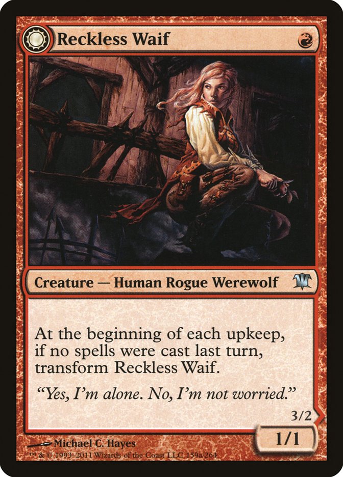 Reckless Waif // Merciless Predator [Innistrad] | Rock City Comics