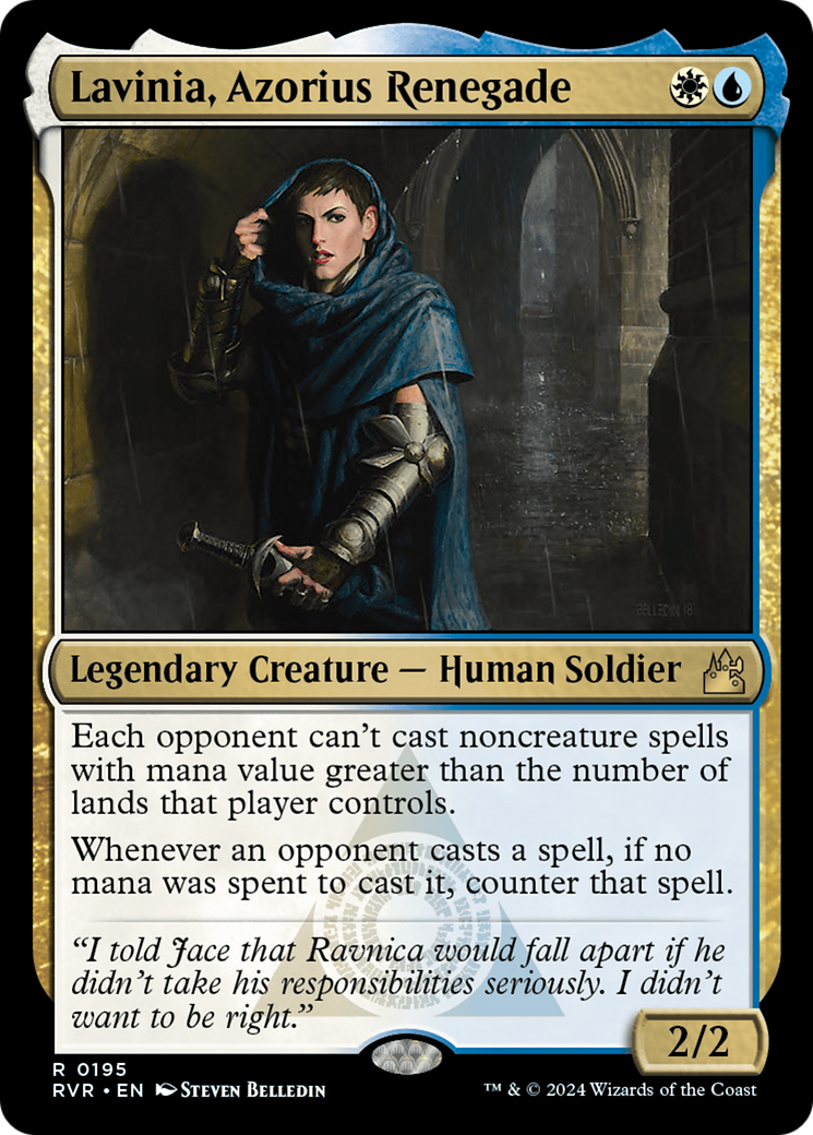 Lavinia, Azorius Renegade [Ravnica Remastered] | Rock City Comics