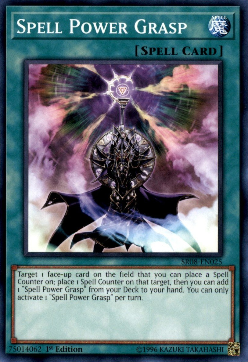 Spell Power Grasp [SR08-EN025] Common | Rock City Comics