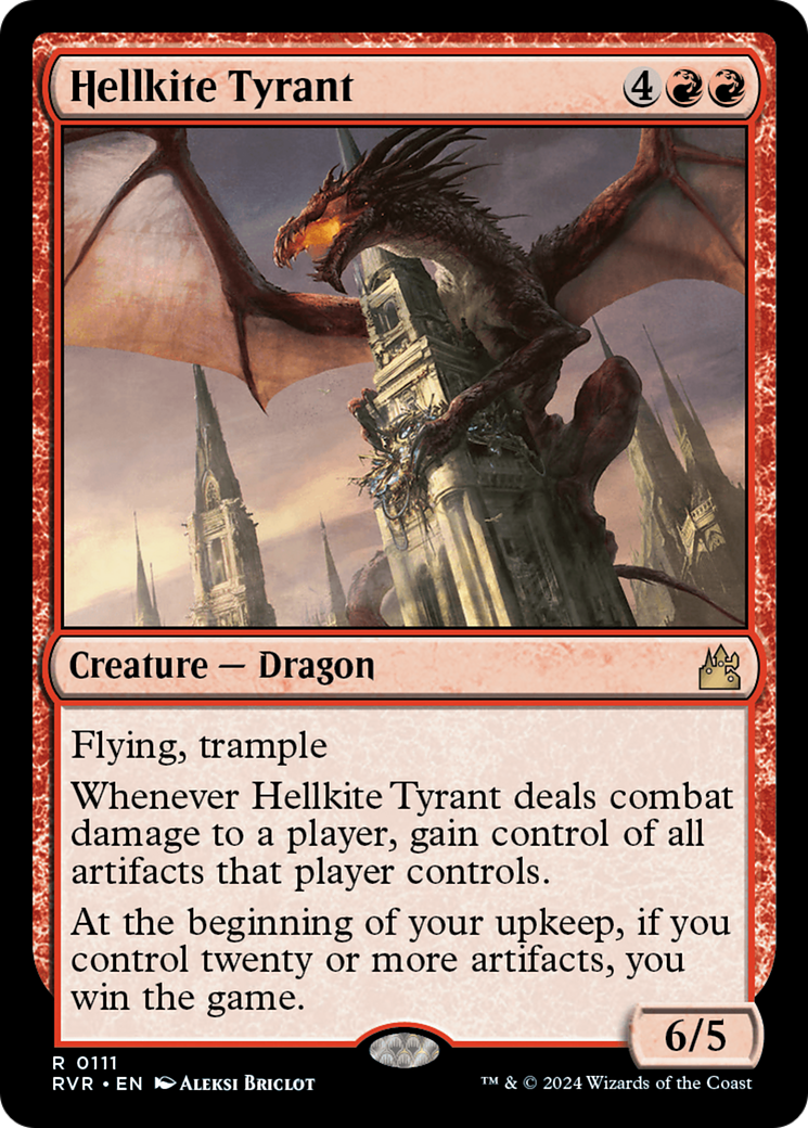 Hellkite Tyrant [Ravnica Remastered] | Rock City Comics