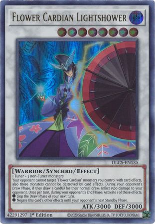 Flower Cardian Lightshower (Purple) [DLCS-EN135] Ultra Rare | Rock City Comics