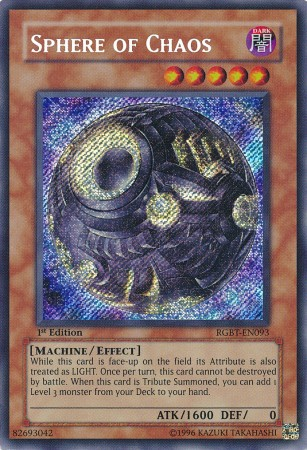 Sphere of Chaos [RGBT-EN093] Secret Rare | Rock City Comics