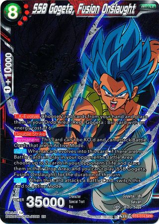 SSB Gogeta, Fusion Onslaught (SPR) [BT6-014_SPR] | Rock City Comics