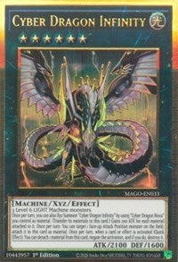 Cyber Dragon Infinity [MAGO-EN033] Gold Rare | Rock City Comics