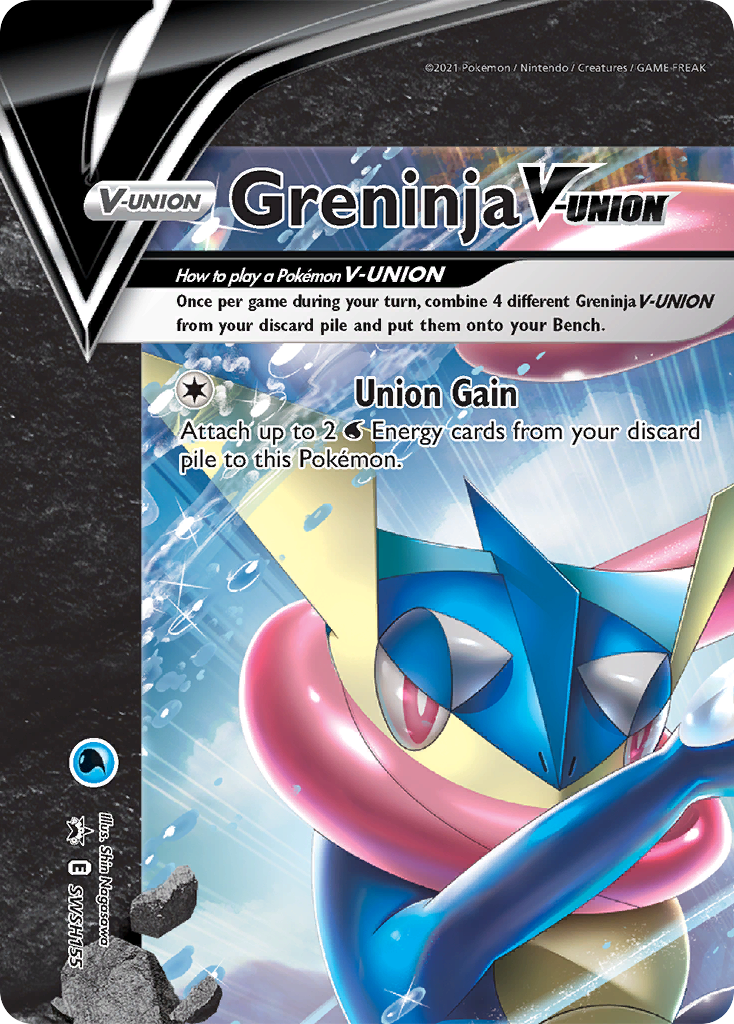 Greninja V-Union (SWSH155) [Sword & Shield: Black Star Promos] | Rock City Comics