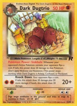 Dark Dugtrio (23/82) [Team Rocket Unlimited] | Rock City Comics