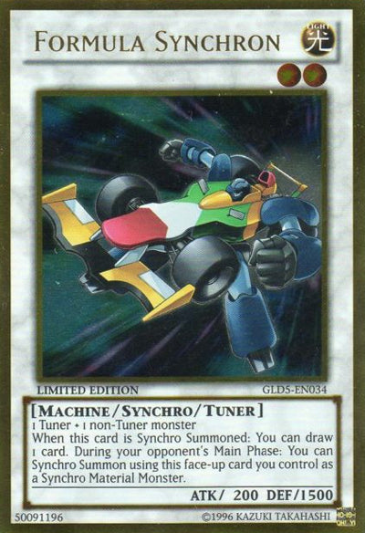 Formula Synchron [GLD5-EN034] Gold Rare | Rock City Comics