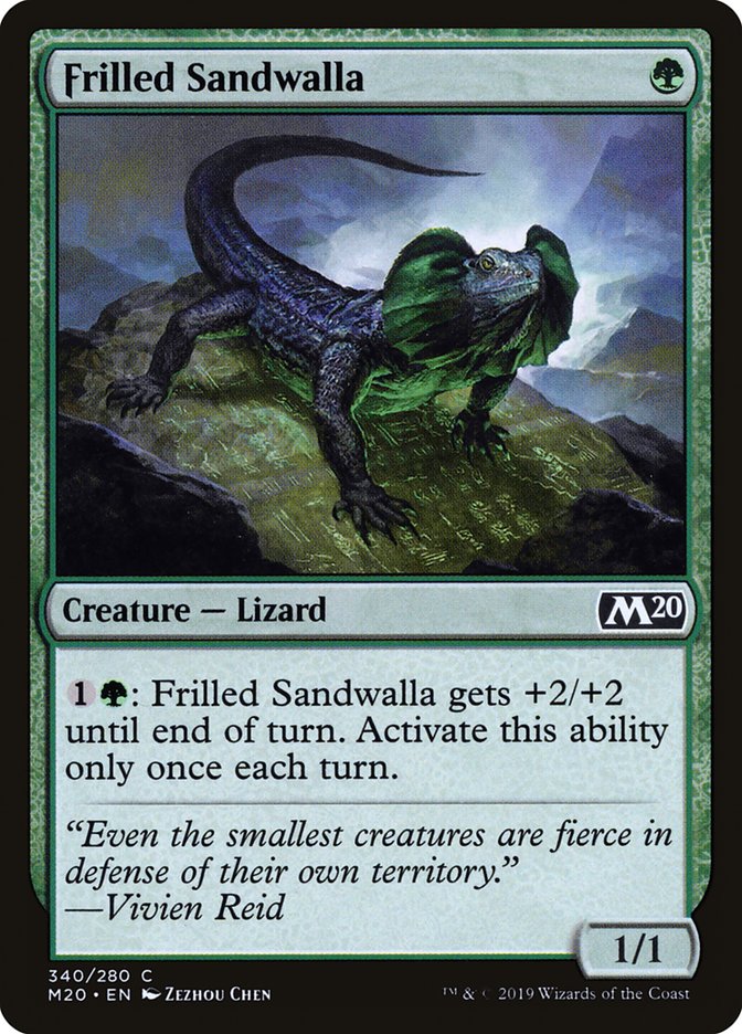 Frilled Sandwalla [Core Set 2020] | Rock City Comics