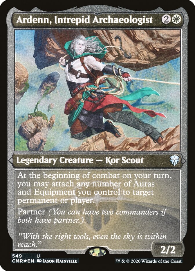 Ardenn, Intrepid Archaeologist (Etched) [Commander Legends] | Rock City Comics