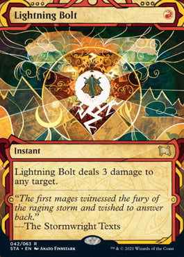 Lightning Bolt (Etched Foil) [Strixhaven Mystical Archive] | Rock City Comics