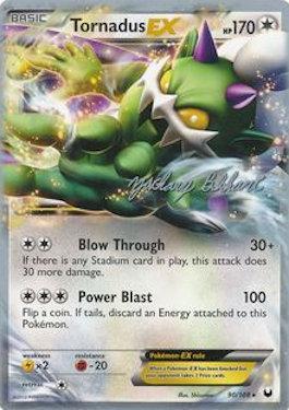 Tornadus EX (90/108) (CMT - Zachary Bokhari) [World Championships 2012] | Rock City Comics