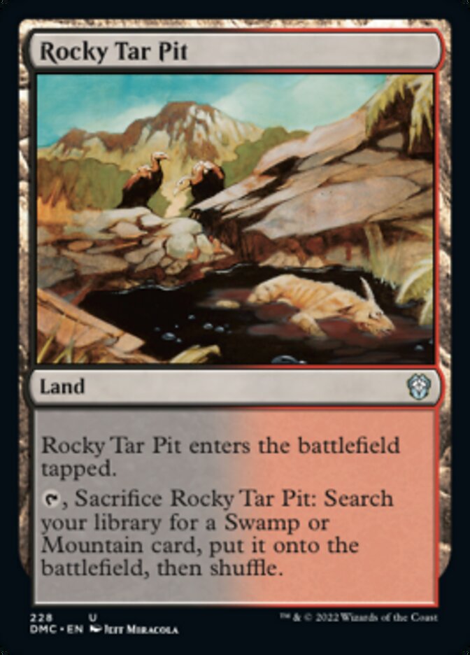 Rocky Tar Pit [Dominaria United Commander] | Rock City Comics