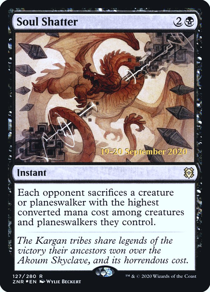 Soul Shatter [Zendikar Rising Prerelease Promos] | Rock City Comics