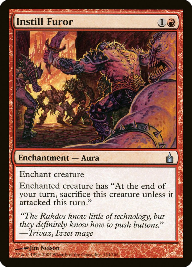 Instill Furor [Ravnica: City of Guilds] | Rock City Comics