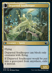 Devoted Grafkeeper // Departed Soulkeeper [Innistrad: Midnight Hunt] | Rock City Comics